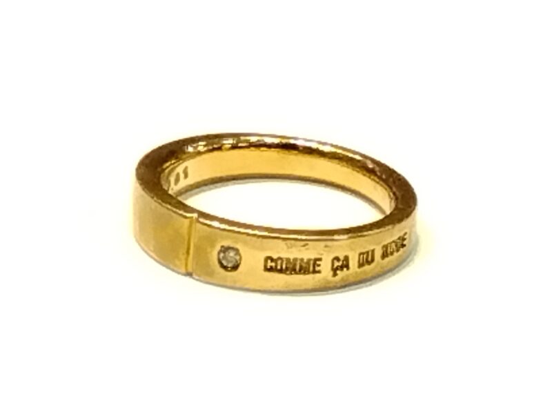 K10 リング ダイヤモンド COMME CA DU MODE をお買取しました。