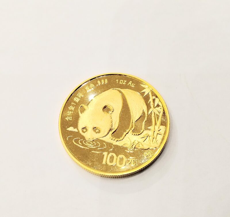 24金 パンダ 1オンス コイン をお買取しました。