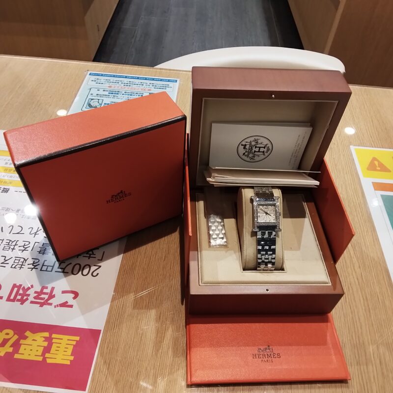 HERMES エルメス Hウォッチ をお買取しました