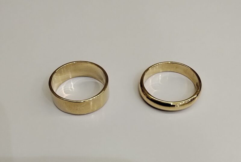 K18リング、2点お買取りしました。