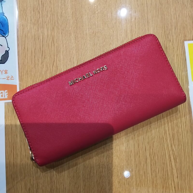 マイケル・コース 長財布 ピンク をお買取しました!