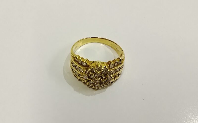K18ダイヤモンドリングをお買取しました