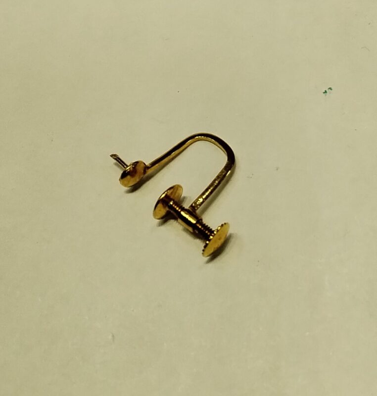 K18 イエローゴールド パーツ お買取しました。