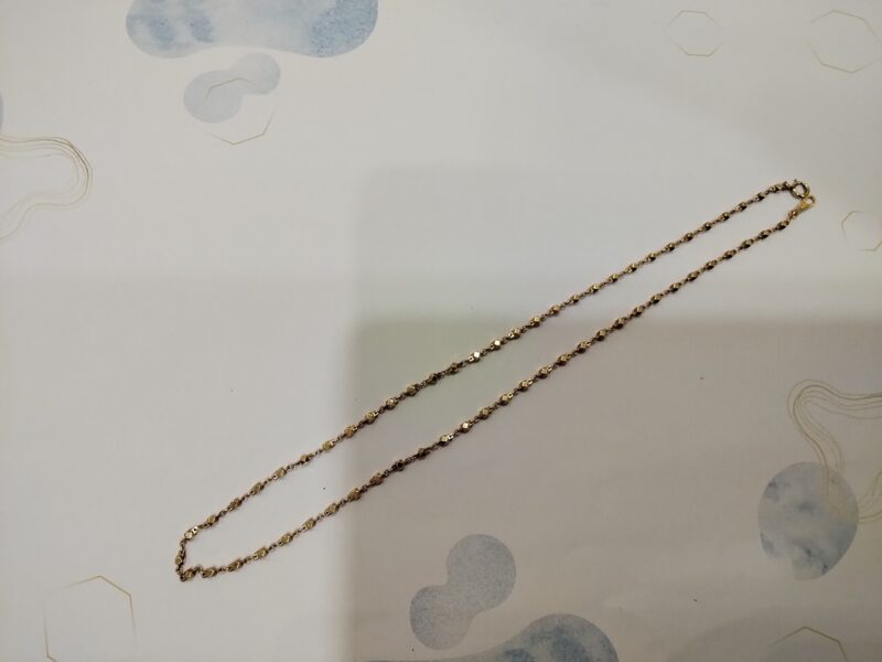 18金 イエローゴールド ネックレス をお買取しました。