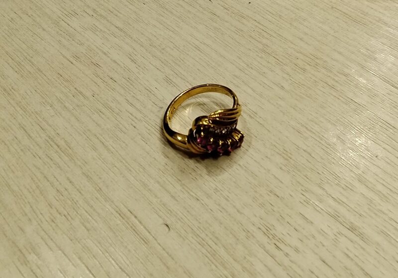 K18リング、お買取致しました。
