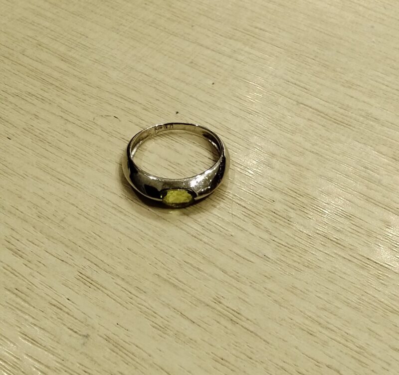 K18WGリング、お買取致しました。