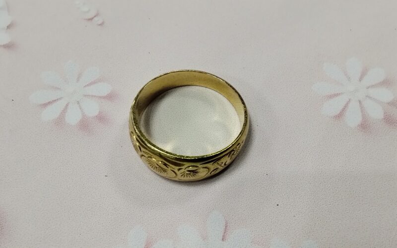 18金リングお買い取りしました