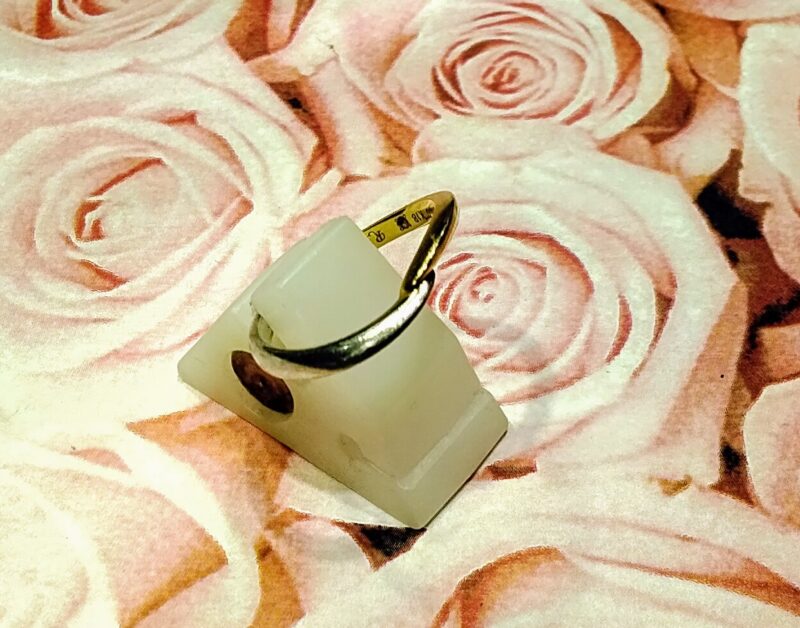18金 イエローゴールド プラチナ950 コンビ リング をお買取しました。