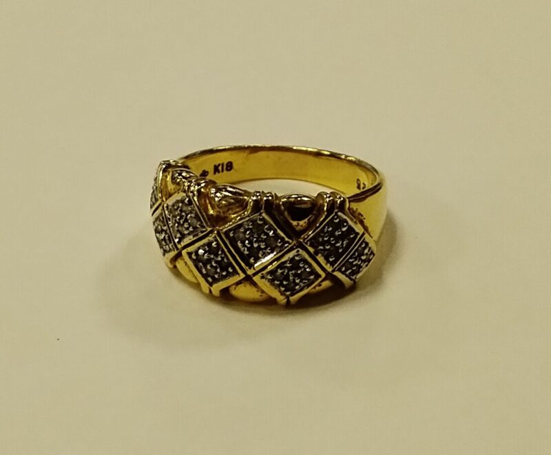 18金リングを買取しました。