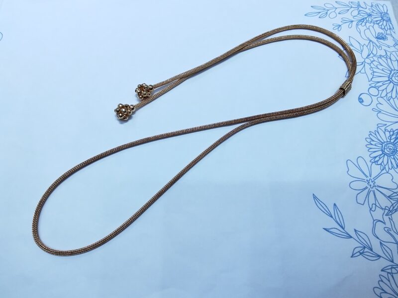 18金 ロングネックレス をお買取り致しました