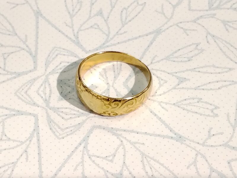 18金 リングをお買取り致しました。