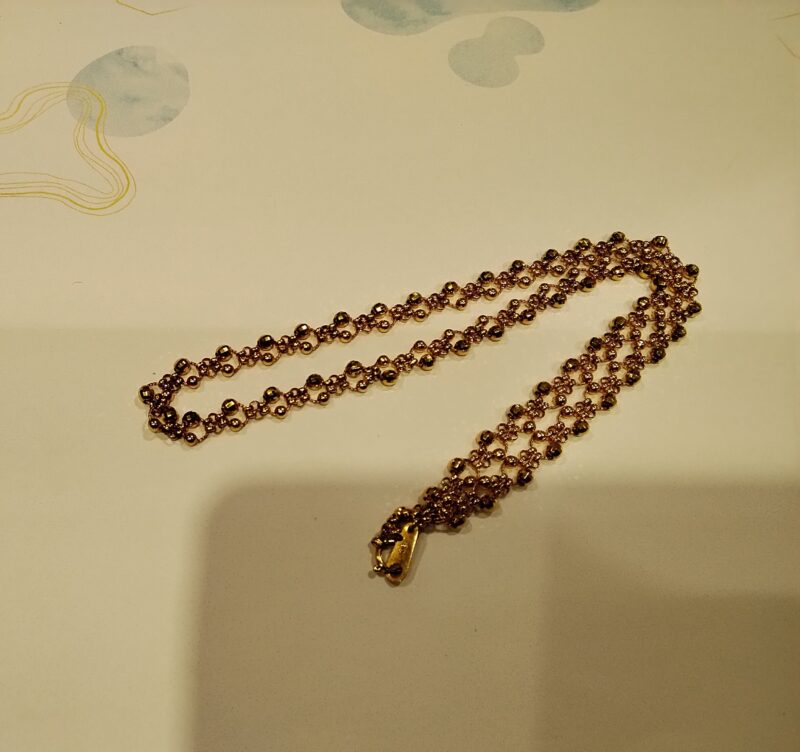 18金ネックレスをお買取りしました。