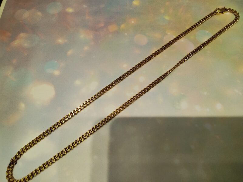 18金イエローゴールドネックレスをお買取りしました✨