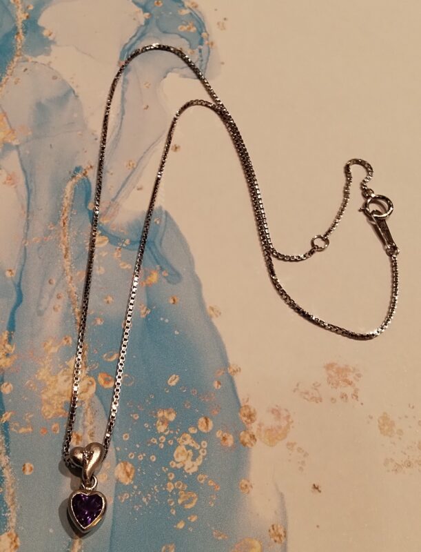 プラチナ850 石付 ネックレス をお買い取り致しました