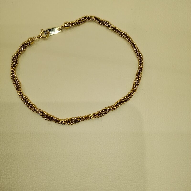 18金のブレスレットをお買取りいたしました。