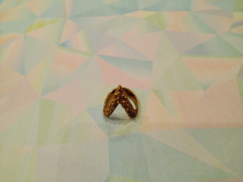 18金　リング　をお買取しました。