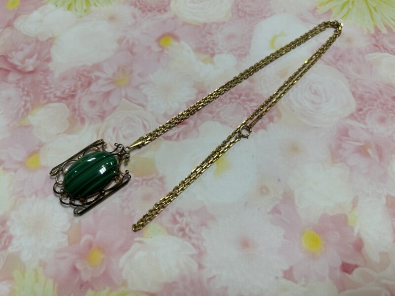 K18のネックレスをお買取しました。