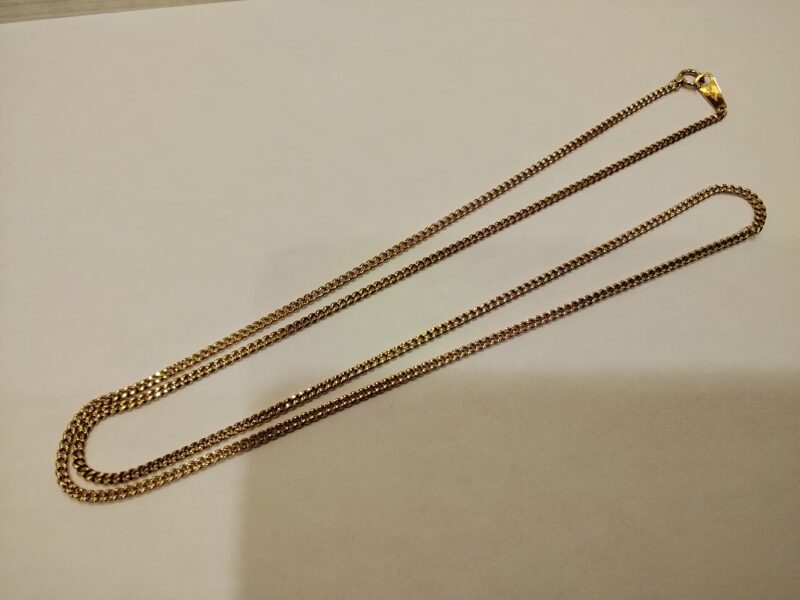 18金ネックレスお買取しました
