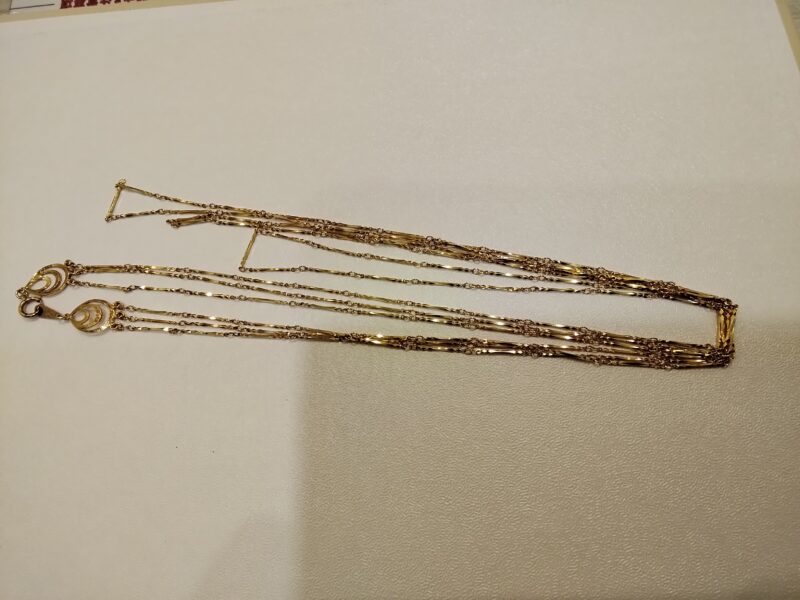 18金ネックレスお買取しました