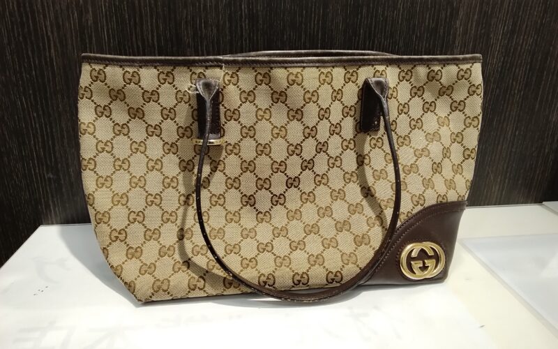 GUCCI トートバッグ をお買い取りしました。