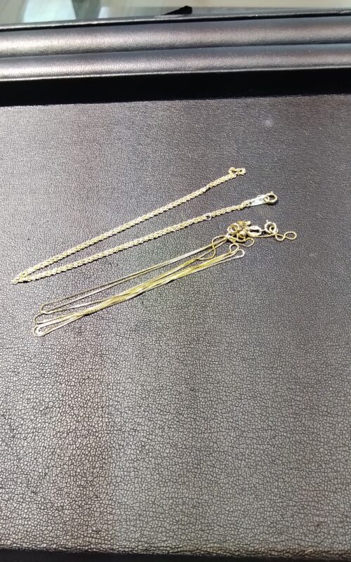 18金イエローゴールド　ネックレスをお買い取りしました。