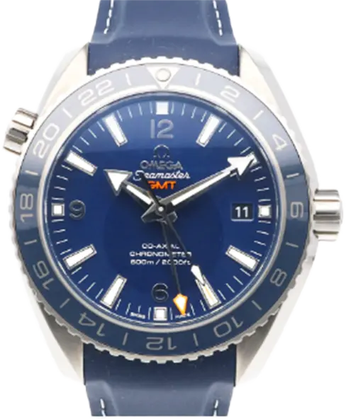 OMEGA オメガ チタン 腕時計 シーマスター プラネットオーシャン GMT チタン