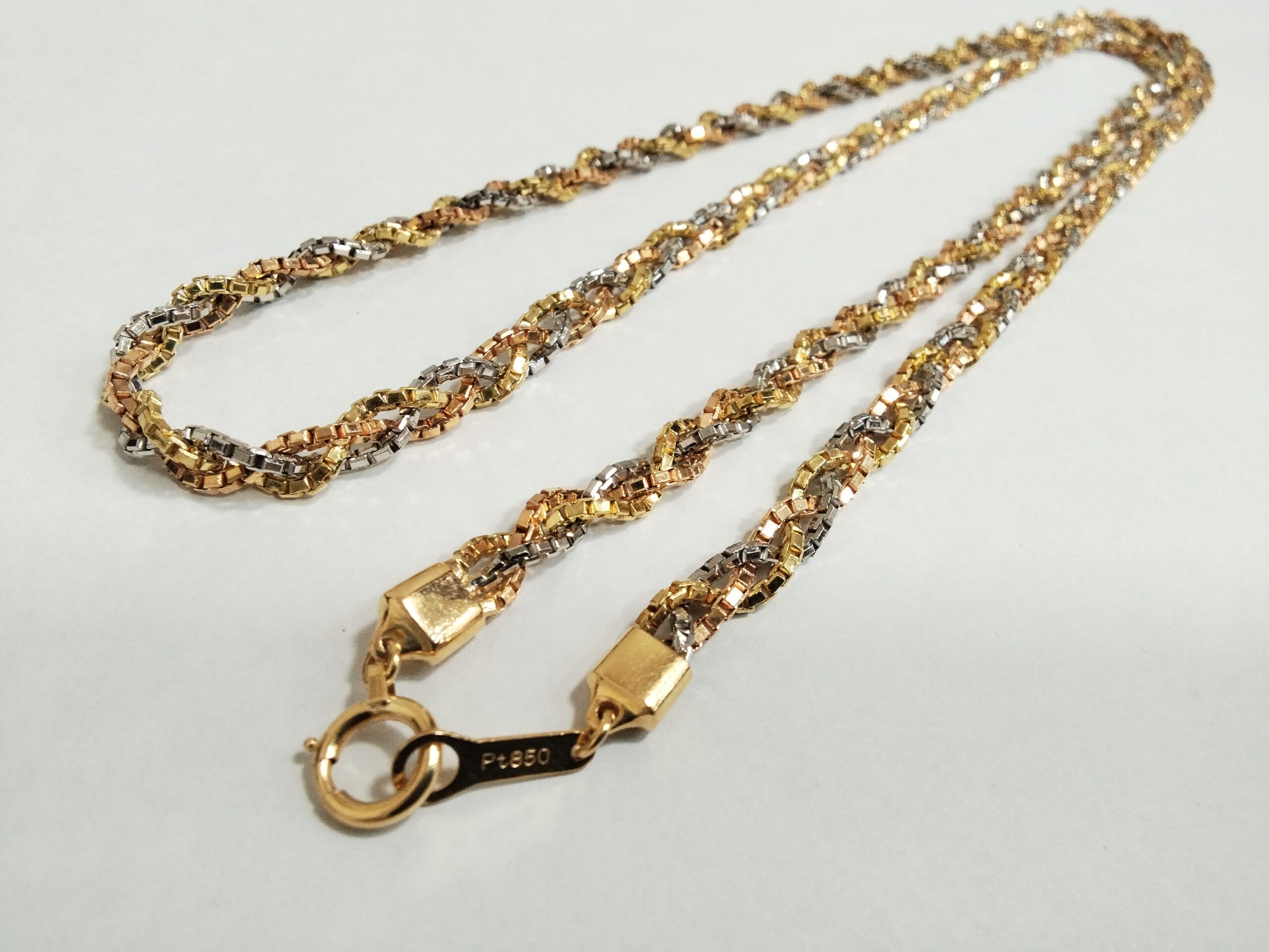 ト*ロ様 k18 pt850 レディースネックレス ト*ロ様 k18 pt850 レディースネックレス K18EARTH GOLD/ PT850